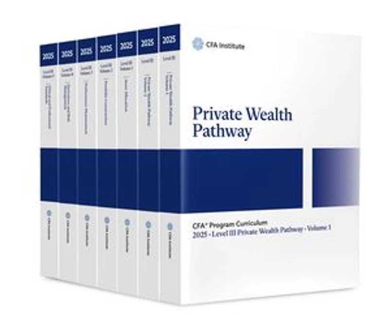 2026 CFA Program Curriculum Level III Private Wealth Pathway Box Set