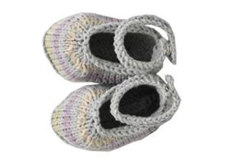 Chaussons bébé taille 3 mois crochet