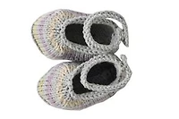 Chaussons bébé taille 3 mois crochet