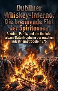 Dubliner Whiskey-Inferno: Die brennende Flut der Spirituosen: Alkohol, Panik, und die tödliche urbane Katastrophe in der irischen Industriemetropole, 1875
