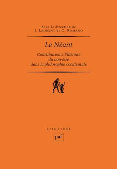 Le néant: contribution à l'histoire du non-être dans la philosophie occidentale