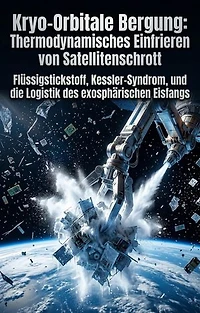 Kryo-Orbitale Bergung: Thermodynamisches Einfrieren von Satellitenschrott: Flüssigstickstoff, Kessler-Syndrom, und die Logistik des exosphärischen Eisfangs