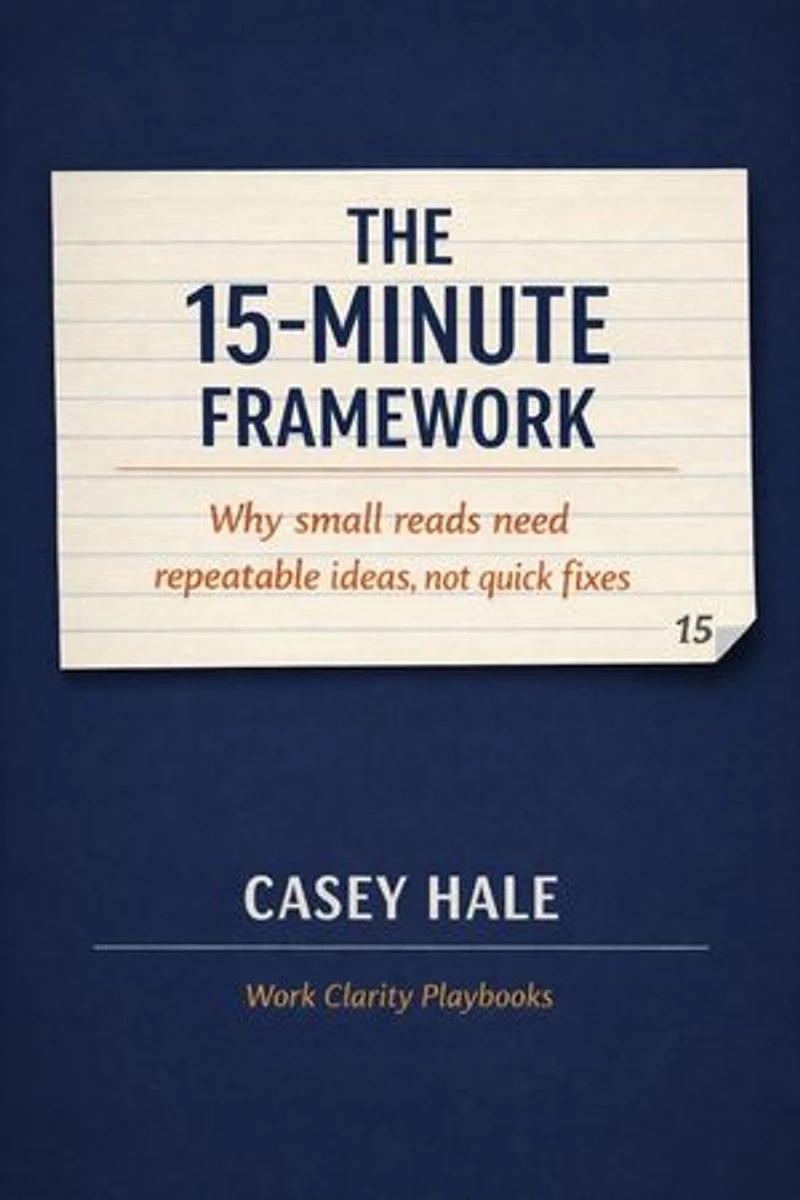 The 15-Minute Framework