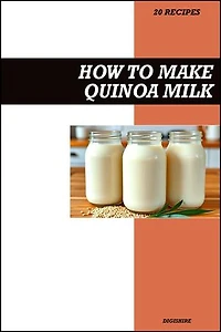 How to Make Quinoa Milk Recipe Book: Fresh Homemade Dairy-Free Recipes for Protein-Packed, Nutritious, and Vegan-Friendly Drinks
