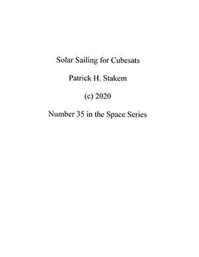 Solar Sailing for Cubesats