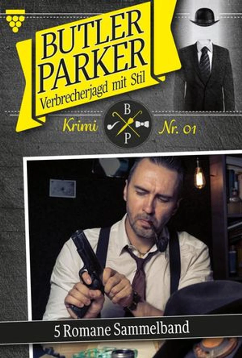 5 Romane: Butler Parker – Sammelband 1 – Kriminalroman