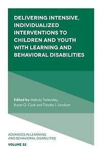Delivering Intensive, Individualized Interventions to Children and Youth with Learning Behavioral Disabilities