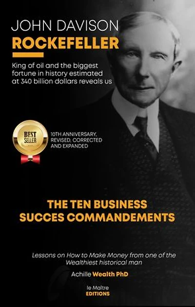 John Davison Rockefeller The Ten Business Success Commandments: Lessons on How to Make Money from one of the Wealthiest historical man