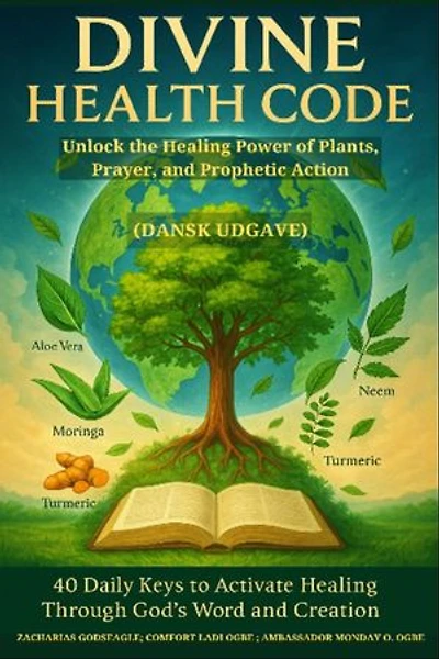 DIVINE HEALTH CODE - 40 Daily Keys to Activate Healing Through God's Word and Creation Unlock the Healing Power of Plants, Prayer, and Prophetic Action DANISH (Dansk udgave)