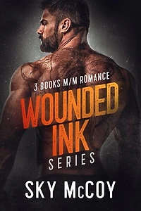 Wounded Inked Series: M/M Romance 3 Books: Wounded Inked, #1