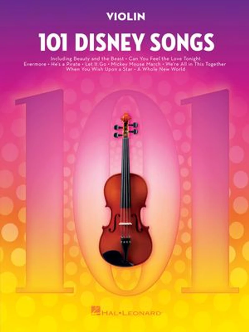 101 Disney Songs for Violin: Violin