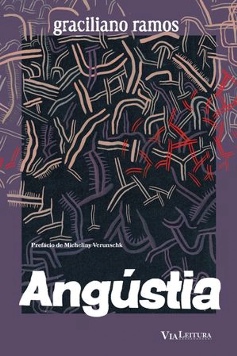 Angústia: Edição com brindes: postal com reprodução de obra de arte de Andrés Sandoval e marcador