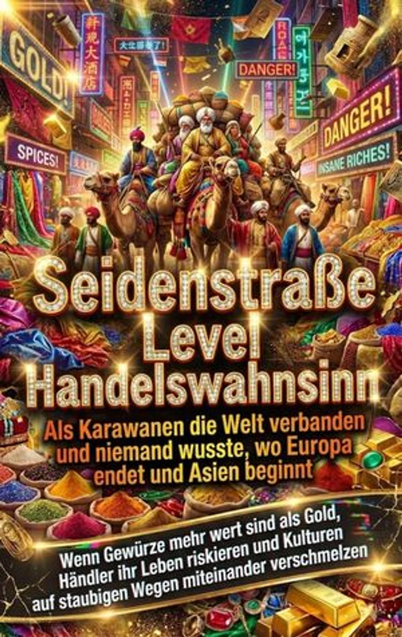 Seidenstraße Level Handelswahnsinn: Als Karawanen die Welt verbanden und niemand wusste, wo Europa endet und Asien beginnt: Wenn Gewürze mehr wert sind als Gold, Händler ihr Leben riskieren und Kulturen auf staubigen Wegen miteinander verschmelzen