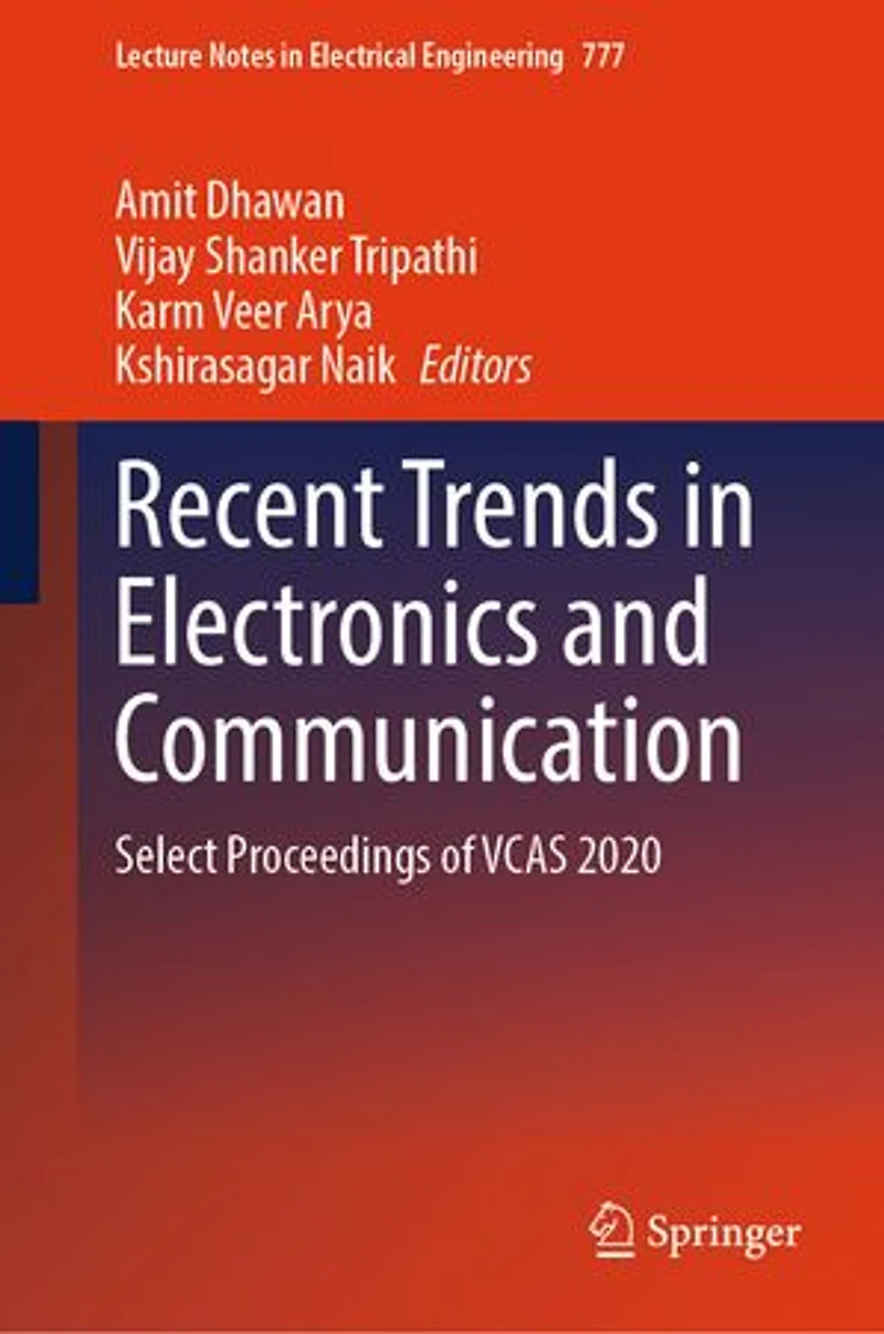 Recent Trends Electronics And Communication: Select Proceedings Of Vcas 2020
