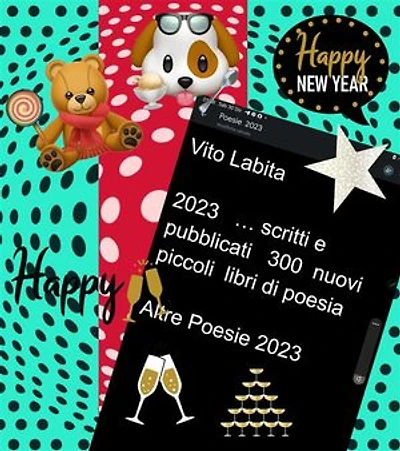 2023 ... scritti e pubblicati 300 nuovi piccoli libri di poesia: Altre poesie 2023