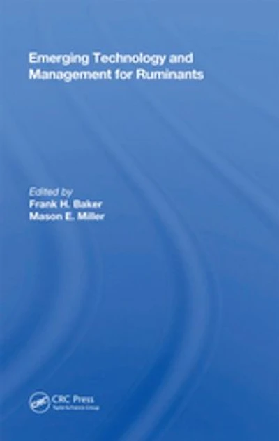 Emerging Technology And Management For Ruminants