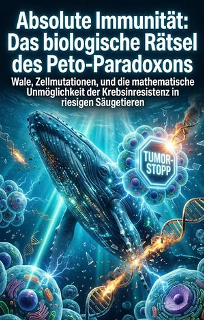 Absolute Immunität: Das biologische Rätsel des Peto-Paradoxons: Wale, Zellmutationen, und die mathematische Unmöglichkeit der Krebsresistenz in riesigen Säugetieren