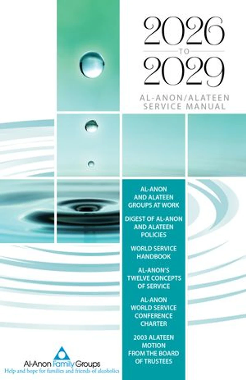 2026-2029 Al-Anon/Alateen Service Manual