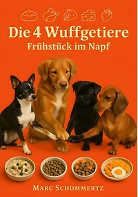 Die 4 Wuffgetiere - Frühstück im Napf: 30 nahrhafte und gut verdauliche Frühstücksrezepte für Hunde