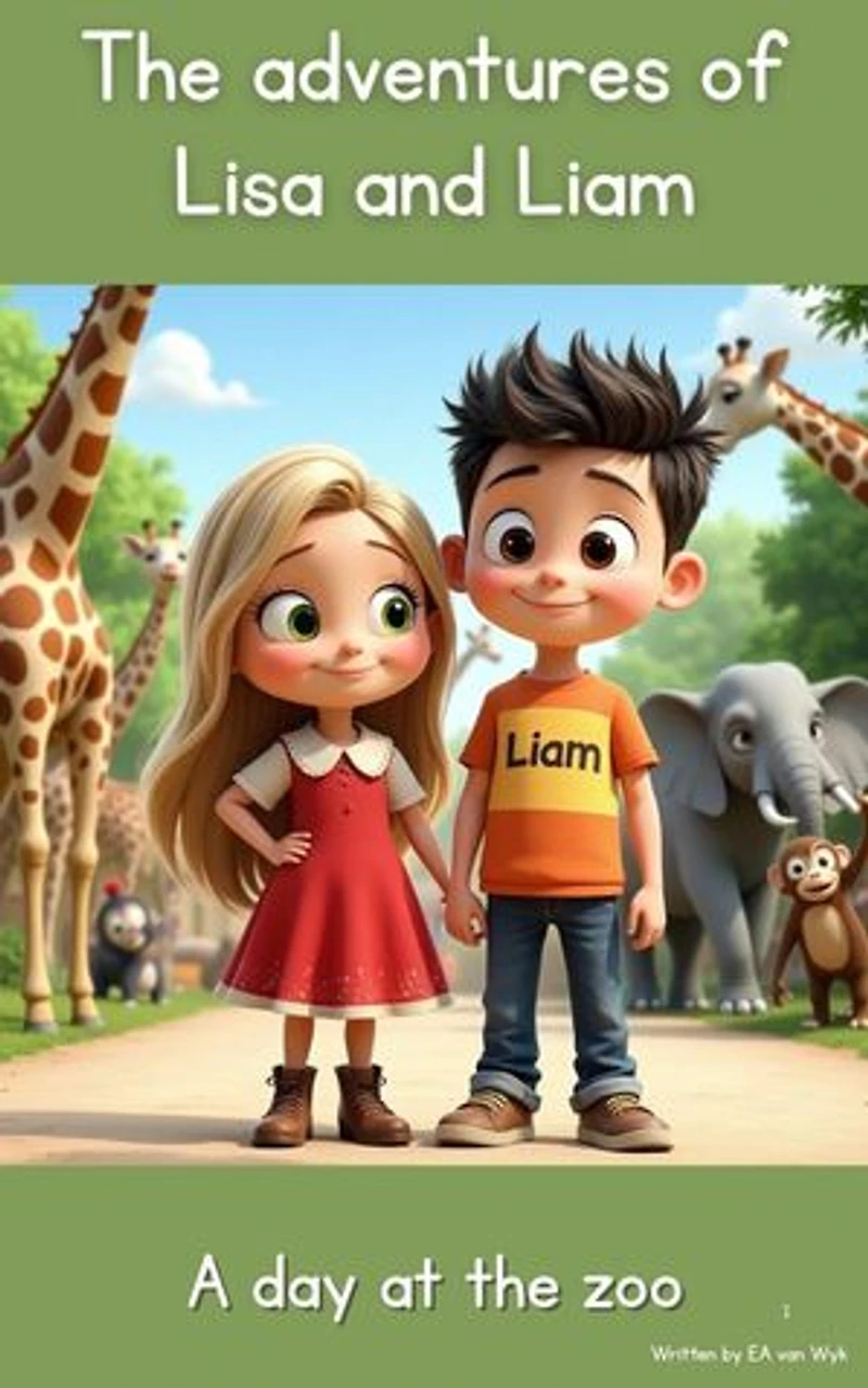 The Adventures of Lisa and Liam: A day at the zoo: The Adventures of Lisa and Liam, #1