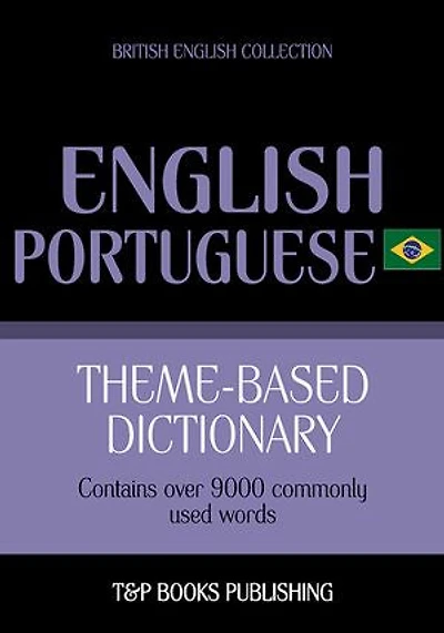 Theme-based dictionary British English-Brazilian Portuguese - 9000 words
