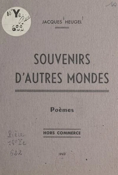 Souvenirs d'autres mondes