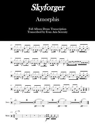 Amorphis - Skyforger: Full Album Drum Transcription