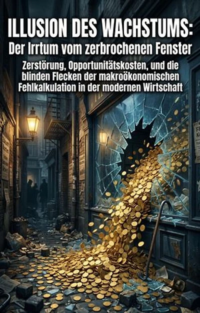 Illusion des Wachstums: Der Irrtum vom zerbrochenen Fenster: Zerstörung, Opportunitätskosten, und die blinden Flecken der makroökonomischen Fehlkalkulation in der modernen Wirtschaft