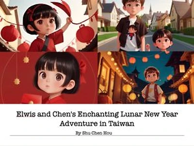Elwis and Chen's Enchanting Lunar New Year Adventure in Taiwan: Join the Heartwarming Celebration of Chinese New Year with Elwis and Chen!