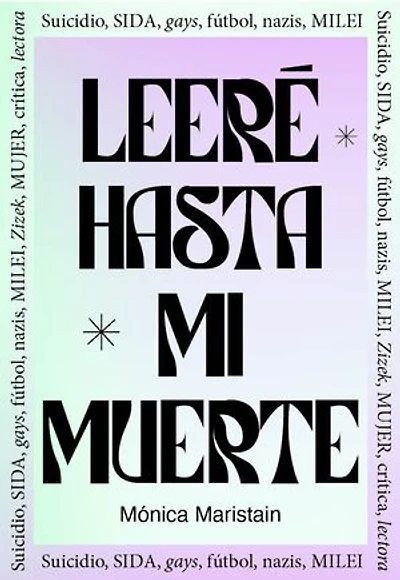 Leeré hasta mi muerte