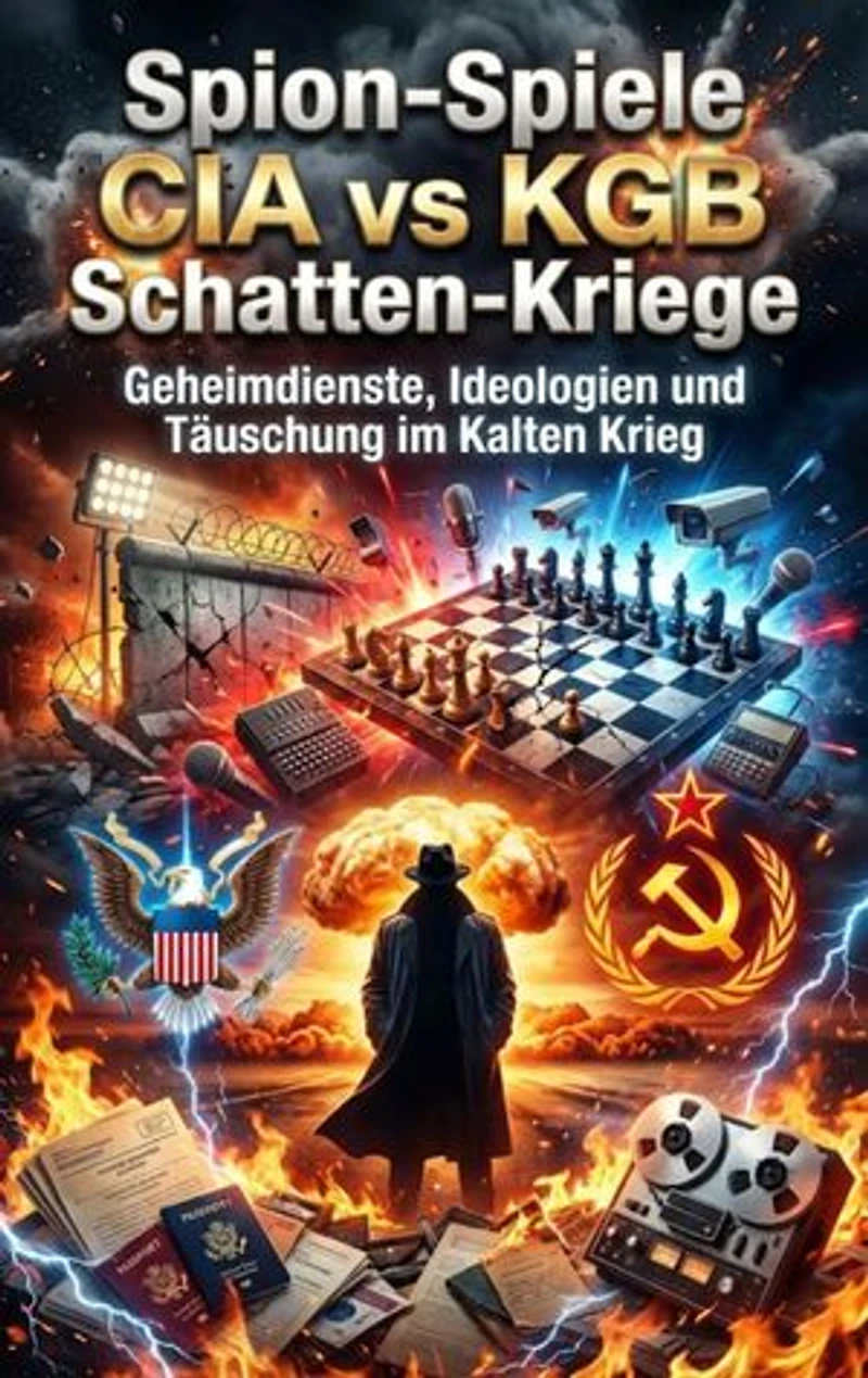 Spion-Spiele: CIA vs KGB Schatten-Kriege: Geheimdienste, Ideologien und Täuschung im Kalten Krieg