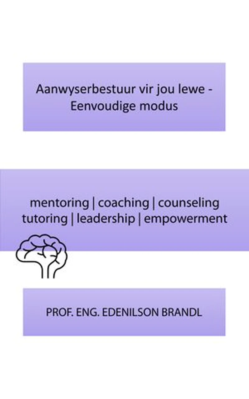 Aanwyserbestuur vir jou lewe - Eenvoudige modus: mentoring | coaching | counseling tutoring | leadership | empowerment