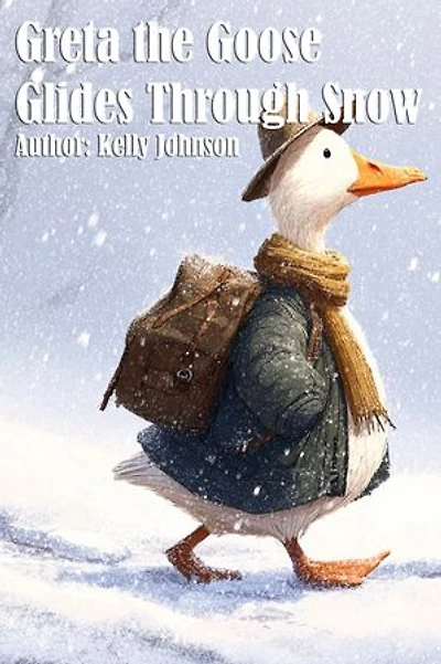 Greta the Goose Glides Through Snow