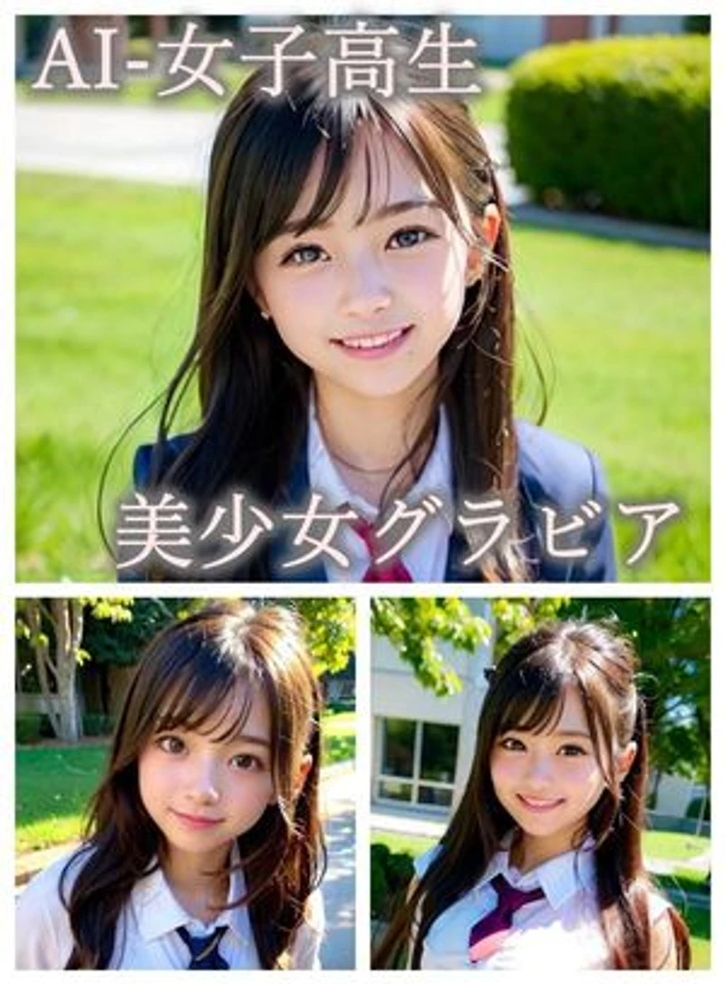 AI 女子高生 Vol-01 美少女グラビア写真集