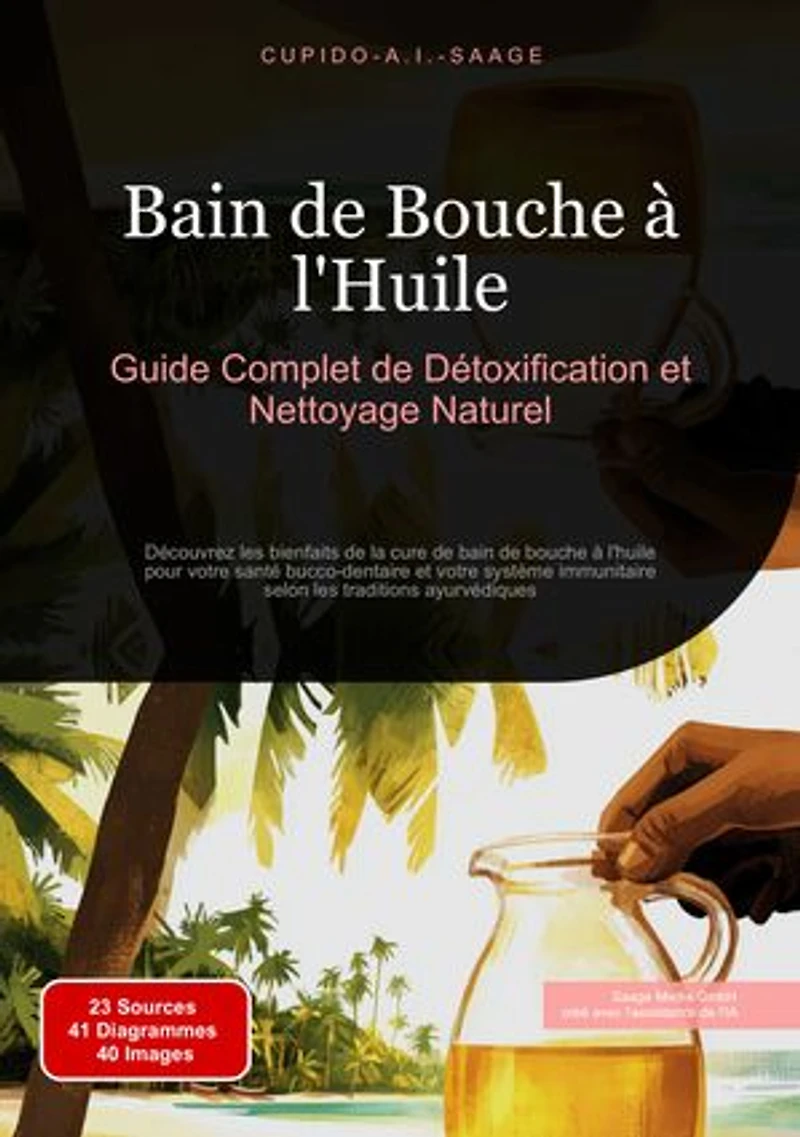 Bain de Bouche à l'Huile: Guide Complet de Détoxification et Nettoyage Naturel. Découvrez les bienfaits de la cure de bain de bouche à l'huile pour votre santé bucco-dentaire et votre système immunitaire selon les traditions ayurvédiques