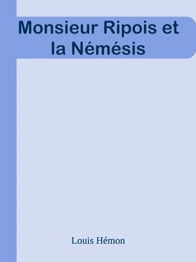Monsieur Ripois et la Némésis