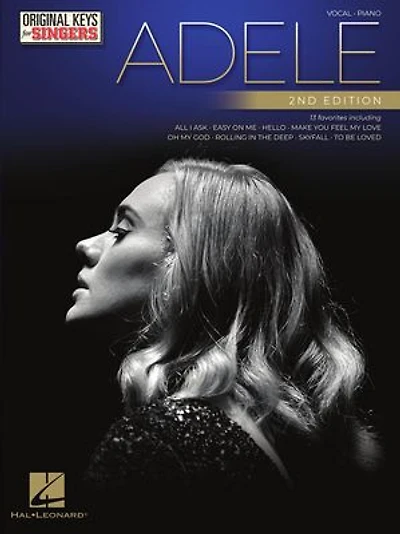 Adele - Original Keys for Singers 2nd Edition: Vocal Arrangements with Piano Accompaniment