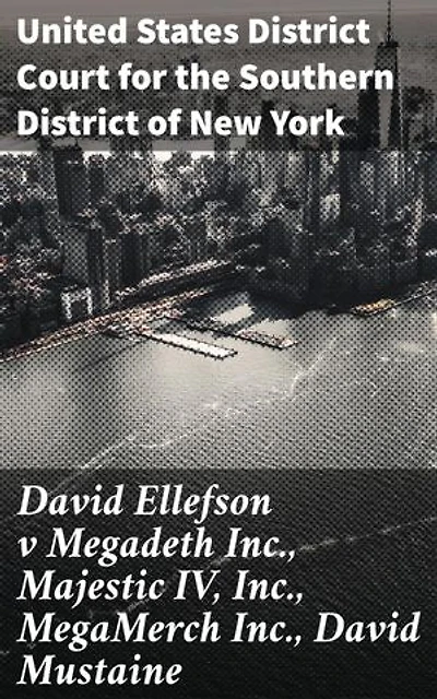 David Ellefson v Megadeth Inc., Majestic IV, Inc., MegaMerch Inc., David Mustaine: Enriched edition. Inside the Legal Battle of Rock Legends