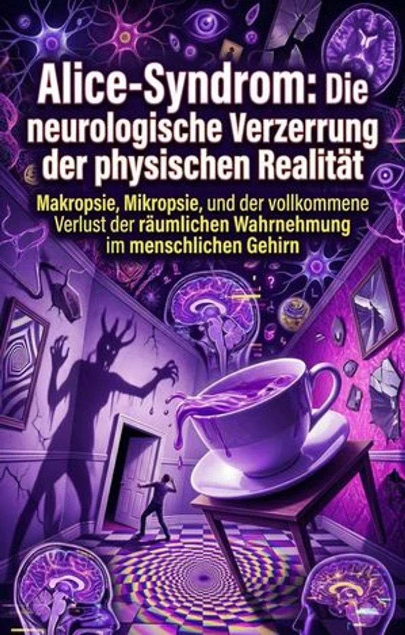 Alice-Syndrom: Die neurologische Verzerrung der physischen Realität: Makropsie, Mikropsie, und der vollkommene Verlust der räumlichen Wahrnehmung im menschlichen Gehirn