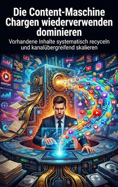 Die Content-Maschine: Chargen wiederverwenden dominieren: Vorhandene Inhalte systematisch recyceln und kanalübergreifend skalieren