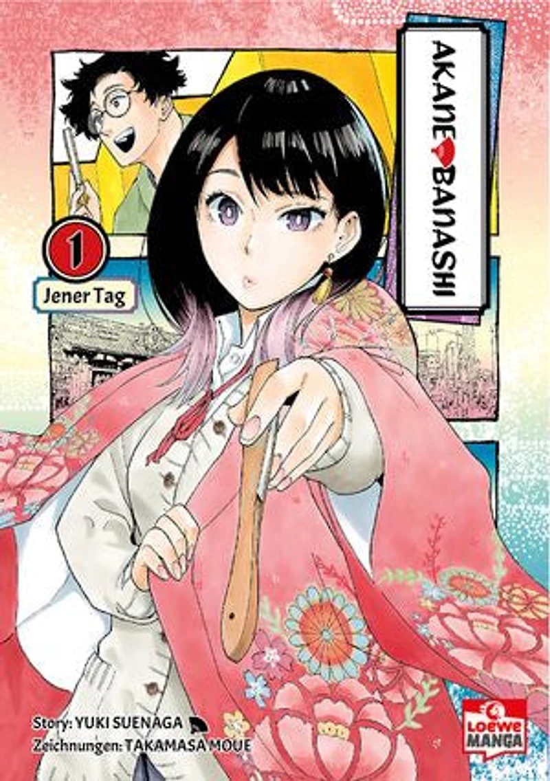 Akane-banashi 01: Ehrgeiziges Teenager-Mädchen trifft auf uralte Kunst: Ein Manga über die Jagd nach einem Traum und die Magie des Geschichtenerzählens
