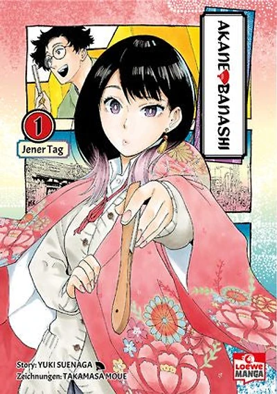 Akane-banashi 01: Ehrgeiziges Teenager-Mädchen trifft auf uralte Kunst: Ein Manga über die Jagd nach einem Traum und die Magie des Geschichtenerzählens