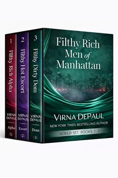 Filthy Rich Men of Manhattan Box Set Books 1-3: A Steamy Billionaire Romance Collection