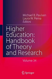 Higher Education: Handbook Of Theory And Research: Volume