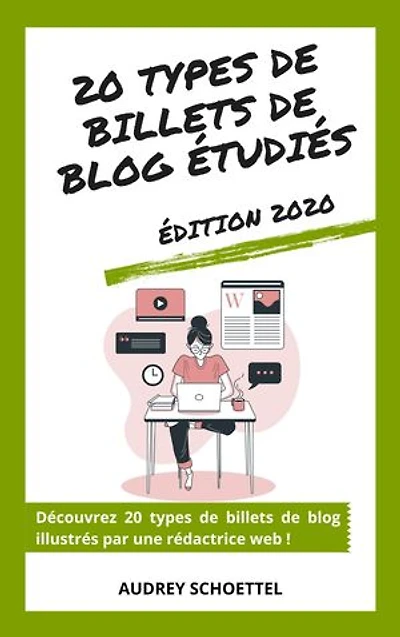 20 types de billets de blog étudiés: Edition 2020