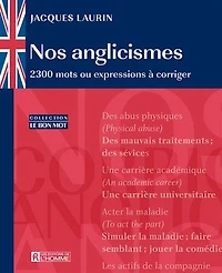 NOS ANGLICISMES