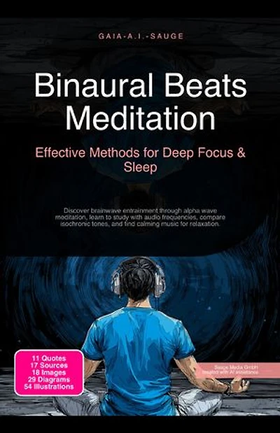 Binaural Beats Meditation: Effective Methods for Deep Focus & Sleep: Discover brainwave entrainment through alpha wave meditation, learn to study with audio frequencies, compare isochronic tones, and find calming music for relaxation.