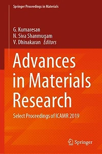 Advances Materials Research: Select Proceedings of ICAMR 2019