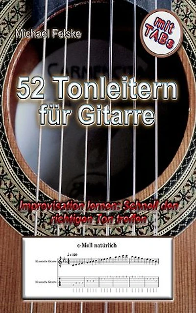 52 Tonleitern für Gitarre