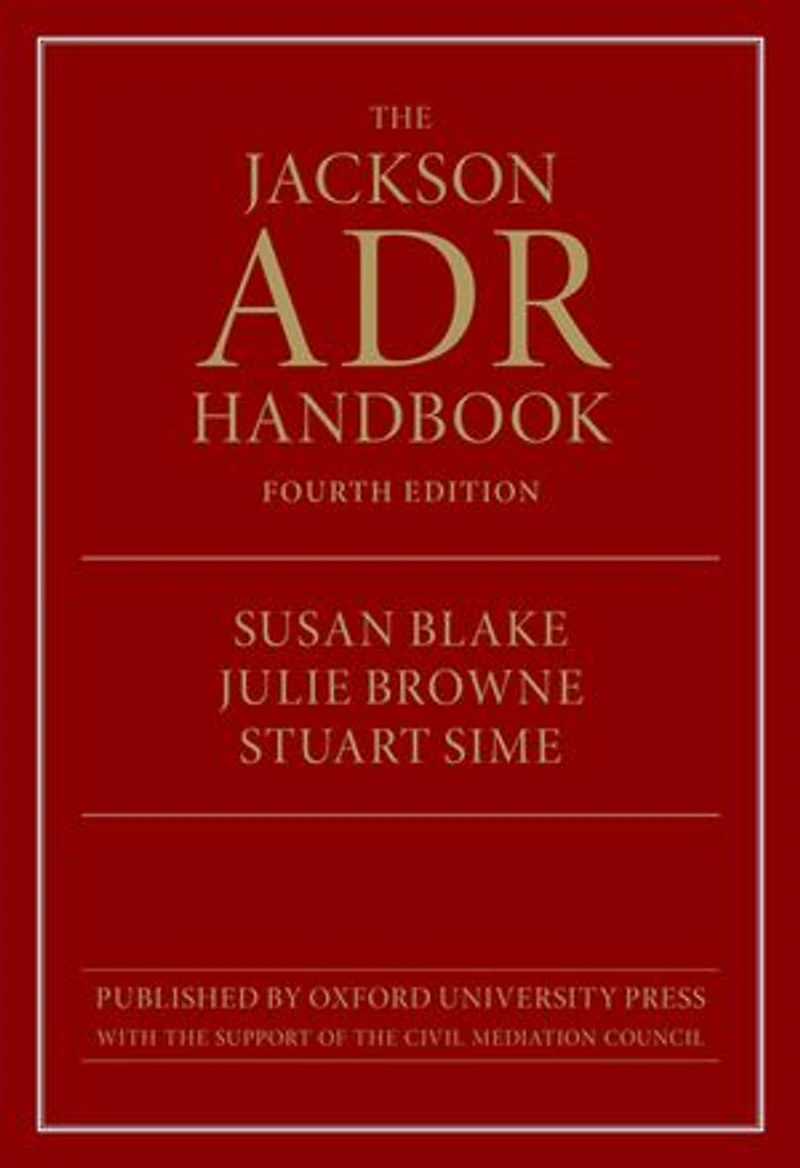 The Jackson ADR Handbook